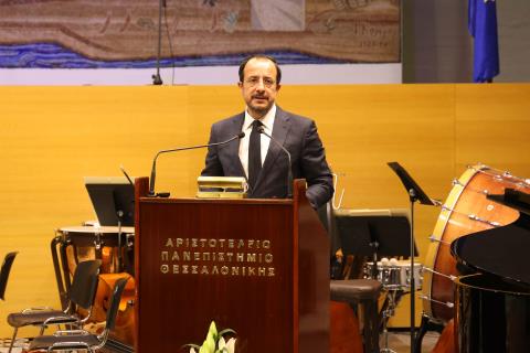 Ν. Χριστοδουλίδης: Ο ακριτικός χαρακτήρας Κύπρου και Μακεδονίας παράγοντας για συγκλίσεις στην ιστορία τους