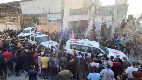 Ο ισραηλινός στρατός ανακοίνωσε την παράδοση δύο σορών ομήρων στον Ερυθρό Σταυρό