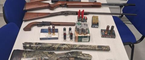 Από κρανία αγρινών μέχρι όπλα εντοπίστηκαν σε οικίες σε Λευκωσία και Λεμεσό-Καταγγέλθηκαν πέντε πρόσωπα (pics)