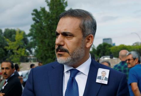 Ετοιμότητα για ενεργή συμβολή της Τουρκίας στις διεθνείς προσπάθειες για ειρήνη στην Γάζα εξέφρασε ο Φιντάν