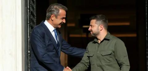 Στην Αθήνα ο Ζελένσκι εντός Νοεμβρίου