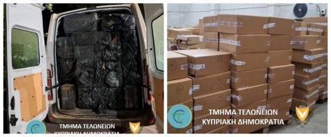 Μετά τον 26χρονο το Τελωνείο τσάκωσε και 51χρονο με 6,000 κούτες με αδασμολόγητα τσιγάρα-Πάνω από 380,000 ευρώ το πρόστιμο