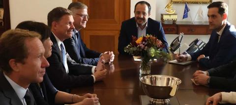 Ελπίζει σε πρόοδο στο Κυπριακό ο Λακρουά-«Ισχυρή δέσμευση να κάνουμε ό,τι καλύτερο μπορούμε, αλλά αυτό εξαρτάται από τα μέρη»