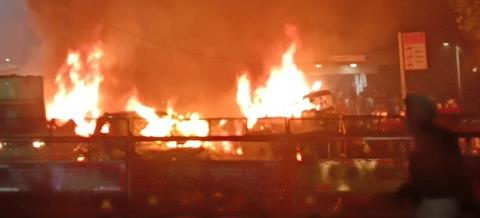 Ισχυρή έκρηξη κοντά στο Κόκκινο Φρούριο στο Νέο Δελχί-Οκτώ νεκροί, πάνω από δέκα τραυματίες