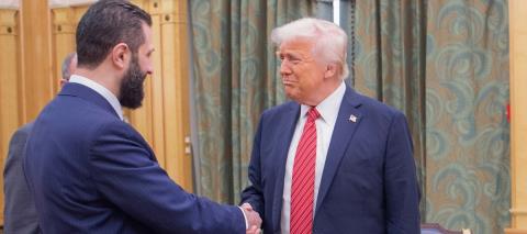 Μακριά από τις κάμερες η συνάντηση Τραμπ με τον Σύρο Πρόεδρο στον Λευκό Οίκο