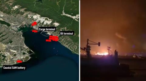 Χτύπησε με πυραύλους Neptune τη Ρωσία στο λιμάνι Νοβοροσίσκ η Ουκρανία-Φρένο σε τεράστιες εξαγωγές πετρελαίου