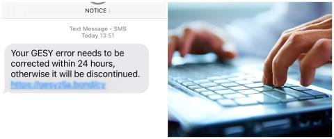 Συνεχίζεται η απάτη με τα μηνύματα για το ΓεΣΥ-Προειδοποιεί ξανά η Αστυνομία