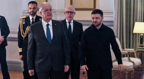 Τα είπε και με Τασούλα ο Ζελένσκι-«Στηρίζουμε την Ουκρανία σε όλα τα επίπεδα»