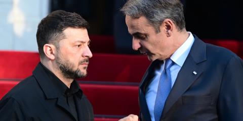 Η ανάρτηση Ζελένσκι μετά τη συνάντηση με Μητσοτάκη και την υπογραφή της συμφωνίας για το LNG-«Ευχαριστώ Ελλάδα»