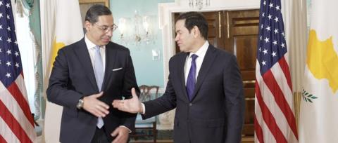 Κόμπος για Κυπριακό: O Ρούμπιο είναι γνώστης του θέματος. Το τι συμβαίνει στην περιοχή, επηρεάζει τους αμερικάνικους σχεδιασμούς