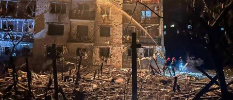 Μια νεκρή και εννέα τραυματίες σε νέα πυραυλική επίθεση της Ρωσίας στην Ουκρανία