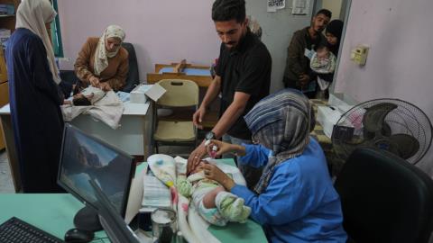 Εμβολιάστηκαν σε οκτώ μέρες πάνω από 10.000 παιδιά στη Γάζα