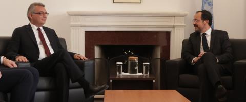 Συμφώνησαν για κοινή συνάντηση με Ολγκίν Πρόεδρος και Ερχιουρμάν-Αρχίζουν συναντήσεις οι διαπραγματευτές