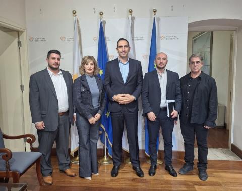 Για ένταξη έργου εξωραϊσμού στον κρατικό προϋπολογισμό συζήτησαν υπουργός Εσωτερικών και Κοινοτικό Συμβούλιο Παναγιάς