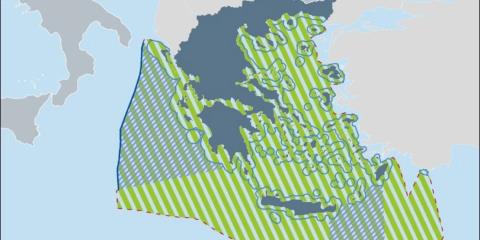 Αντίθεση τουρκικού ΥΠΕΞ στον ελληνικό χάρτη Θαλάσσιου Χωροταξικού Σχεδιασμού