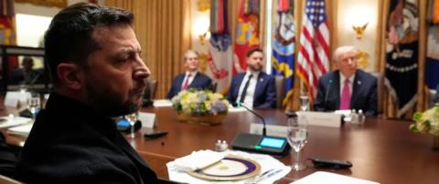 Τελεσίγραφο Τραμπ σε Ζελένσκι-Προθεσμία μέχρι την Πέμπτη να συμφωνήσει στο αμερικανικό σχέδιο