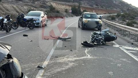 Νεκρός μοτοσικλετιστής στα κατεχόμενα έπειτα από μετωπική σύγκρουση με όχημα-Στο νοσοκομείο τρεις Ελληνοκύπριοι