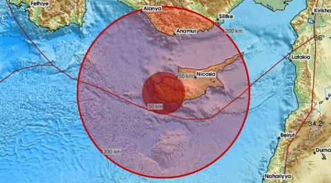 Σεισμική δόνηση 3,2 Ρίχτερ στην Κύπρο
