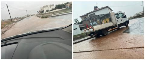 BINTEO: Προβλήματα από την κακοκαιρία στη Λευκωσία-Επιχειρεί για αντλήσεις υδάτων και άνοιγμα φρεατίων