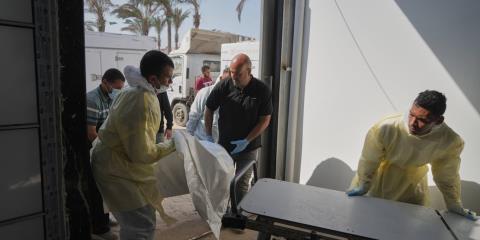 H Xαμάς ανακοίνωσε επιστροφή των σορών των Παλαιστινίων από το Ισραήλ