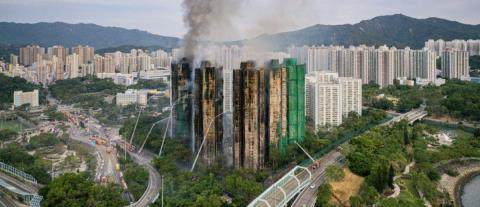 Στους 83 οι νεκροί, 250 οι αγνοούμενοι από τη φωτιά στους ουρανοξύστες στο Χονγκ Κονγκ-Ζωντανός εντοπίστηκε άνδρας στον 16ο όροφο