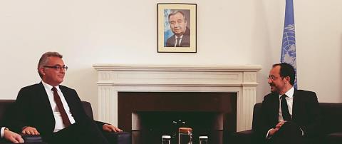 Κλείδωσε η ημερομηνία της κοινής συνάντησης Χριστοδουλίδη Ερχιουρμάν με Ολγκίν- Ορίστηκε για τις 11 δεκεμβριου