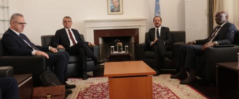 Θετική η πρώτη συνάντηση Μενελάου και Ντάνα-Ξεκίνησαν προεργασία ενόψει της επίσκεψης Ολγκίν