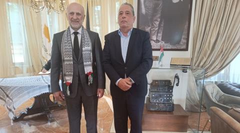 Β. Πάλμας: Η Κύπρος υπέρ της λύσης δύο κρατών στην Παλαιστίνη