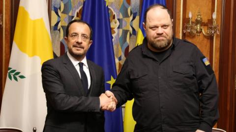 Διαβεβαίωσε πως το Ουκρανικό θα είναι προτεραιότητα για την Κυπριακή Προεδρία ο Χριστοδουλίδης