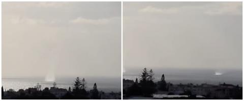 ΒΙΝΤΕΟ: Εντυπωσιακές εικόνες από συγχρονισμένους υδροστρόβιλους στην Πάφο