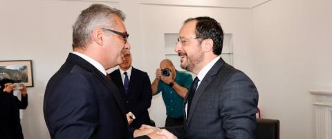 Επανέλαβε τη βούλησή του για επανέναρξη συνομιλιών ο Πρόεδρος-«Ελπίζω να έχουμε θετικά νέα»