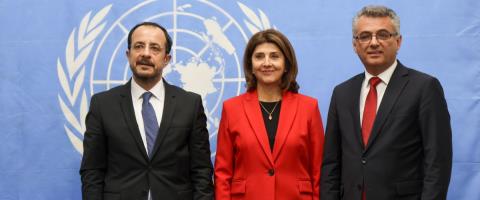 Συμφώνησαν ότι ο πραγματικός στόχος είναι η λύση του Κυπριακού όπως περιγράφεται στα Ψηφίσματα του ΣΑ Χριστοδουλίδης και Ερχιουρμάν