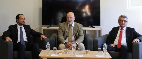 Βλέπει ξεκάθαρη στήριξη στο έργο της Επιτροπής Αγνοουμένων ο Παντελίδης από την επίσκεψη Χριστοδουλίδη-Ερχιουρμάν στη ΔΕΑ