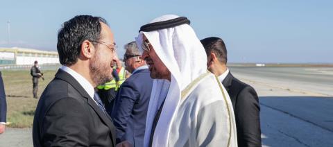 Κοινή δήλωση Κύπρου και ΗΑΕ-Στήριξη στο Κυπριακό, κοινές θέσεις για περιφερειακά ζητήματα