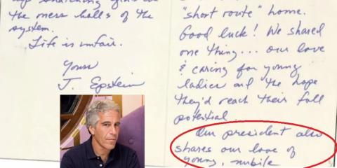 &Kappa;ά&rho;&tau;&alpha; &pi;&omicron;&upsilon; &alpha;&pi;&omicron;&delta;ί&delta;&epsilon;&tau;&alpha;&iota; &sigma;&tau;&omicron;&nu; Έ&pi;&sigma;&tau;&alpha;ϊ&nu; &epsilon;&mu;&pi;&lambda;έ&kappa;&epsilon;&iota; &tau;&omicron;&nu; &Tau;&rho;&alpha;&mu;&pi;-&laquo;&Omicron; &pi;&rho;ό&epsilon;&delta;&rho;&omicron;&sigmaf; &sigma;&upsilon;&mu;&mu;&epsilon;&rho;ί&zeta;&epsilon;&tau;&alpha;&iota; &tau;&eta;&nu; &alpha;&gamma;ά&pi;&eta; &gamma;&iota;&alpha; &tau;&alpha; &nu;&epsilon;&alpha;&rho;ά &kappa;&omicron;&rho;ί&tau;&sigma;&iota;&alpha;&raquo;