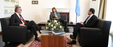 Βλέπει πρόοδο στις διαδικασίες για το Κυπριακό και όχι στασιμότητα η Ολγκίν-«Συνάντηση 5+1 θα εξεταστεί μόνο όταν οι συνθήκες ωριμάσουν»