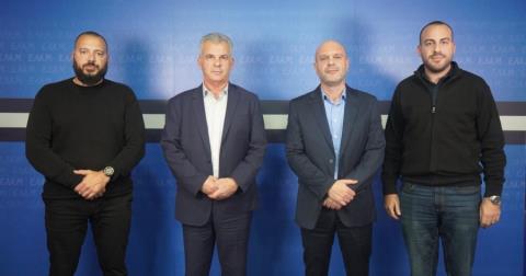 &Sigma;&upsilon;&nu;&alpha;&nu;&tau;ή&theta;&eta;&kappa;&epsilon; &mu;&epsilon; &tau;&eta;&nu; &eta;&gamma;&epsilon;&sigma;ί&alpha; &tau;&omicron;&upsilon; &Epsilon;&Lambda;&Alpha;&Mu; &omicron; &Phi;&upsilon;&tau;&iota;&rho;ή&sigmaf;-&Sigma;&tau;&omicron; &epsilon;&pi;ί&kappa;&epsilon;&nu;&tau;&rho;&omicron; &delta;&eta;&mu;ό&sigma;&iota;&alpha; &alpha;&sigma;&phi;ά&lambda;&epsilon;&iota;&alpha; &kappa;&alpha;&iota; &epsilon;&rho;&gamma;&alpha;&sigma;&iota;&alpha;&kappa;ά &theta;έ&mu;&alpha;&tau;&alpha;