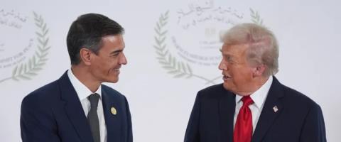 &Alpha;&pi;ά&nu;&tau;&eta;&sigma;&epsilon; &sigma;&tau;&alpha; &pi;&upsilon;&rho;ά &Tau;&rho;&alpha;&mu;&pi; &eta; &Iota;&sigma;&pi;&alpha;&nu;ί&alpha;-&laquo;&Sigma;&epsilon;&beta;&alpha;&sigma;&tau;&epsilon;ί&tau;&epsilon; &tau;&omicron; &delta;&iota;&epsilon;&theta;&nu;έ&sigmaf; &delta;ί&kappa;&alpha;&iota;&omicron; &kappa;&alpha;&iota; &tau;&iota;&sigmaf; &epsilon;&mu;&pi;&omicron;&rho;&iota;&kappa;έ&sigmaf; &sigma;&upsilon;&mu;&phi;&omega;&nu;ί&epsilon;&sigmaf;&raquo;