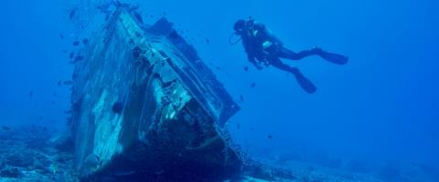 Τραγωδία στη θάλασσα-Νεκρός εντοπίστηκε δύτης στην περιοχή του ναυαγίου Ζηνοβία