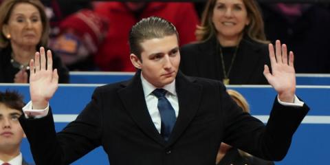 &Beta;&Iota;&Nu;&Tau;&Epsilon;&Omicron;: Viral &tau;&omicron; #SendBarron-&Delta;&iota;&alpha;&delta;&iota;&kappa;&tau;&upsilon;&alpha;&kappa;ή &epsilon;&kappa;&sigma;&tau;&rho;&alpha;&tau;&epsilon;ί&alpha; &gamma;&iota;&alpha; &nu;&alpha; &nu;&tau;&upsilon;&theta;&epsilon;ί &sigma;&tau;&omicron; &chi;&alpha;&kappa;ί &omicron; &Mu;&pi;ά&rho;&omicron;&nu; &Tau;&rho;&alpha;&mu;&pi; &kappa;&alpha;&iota; &nu;&alpha; &tau;&omicron;&nu; &sigma;&tau;&epsilon;ί&lambda;&omicron;&upsilon;&nu; &sigma;&tau;&omicron; &Iota;&rho;ά&nu;