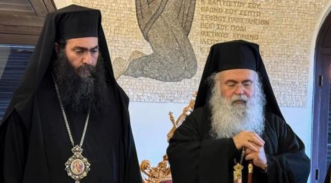 &Delta;&epsilon;ύ&tau;&epsilon;&rho;&omicron; &laquo;ό&chi;&iota;&raquo; &Omicron;&iota;&kappa;&omicron;&upsilon;&mu;&epsilon;&nu;&iota;&kappa;&omicron;ύ &Pi;&alpha;&tau;&rho;&iota;&alpha;&rho;&chi;&epsilon;ί&omicron;&upsilon; &sigma;&tau;&eta;&nu; &pi;&rho;&omicron;&sigma;&phi;&upsilon;&gamma;ή &Tau;&upsilon;&chi;&iota;&kappa;&omicron;ύ-&Rho;ί&chi;&nu;&epsilon;&iota; &tau;&omicron; &mu;&pi;&alpha;&lambda;ά&kappa;&iota; &sigma;&tau;&omicron;&nu; έ&kappa;&pi;&tau;&omega;&tau;&omicron; &Mu;&eta;&tau;&rho;ό&pi;&omicron;&lambda;&iota;&tau;&eta; &eta; &Sigma;ύ&nu;&omicron;&delta;&omicron;&sigmaf; &gamma;&iota;&alpha; &tau;&eta;&nu; &pi;&omicron;&rho;&epsilon;ί&alpha; &tau;&omicron;&upsilon;