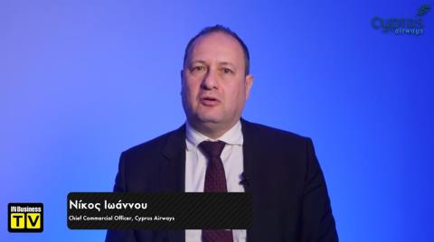 Νίκος Ιωάννου: Ενίσχυση του στόλου και ανάπτυξη δρομολογίων στο κάδρο της Cyprus Airways (βίντεο)