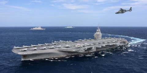 Αυτό θα είναι το μεγαλύτερο αεροπλανοφόρο της Ευρώπης-80.000 τόνων και 310 μέτρων, ένας θαλάσσιος γίγαντας