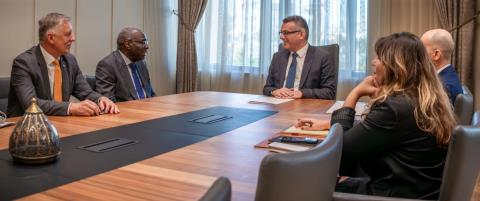 Απαρίθμησε τις προτεραιότητές του στον Ερχιουρμάν ο Ντιάν-Μίλησε για την UNFICYP, ούτε λέξη για το Κυπριακό