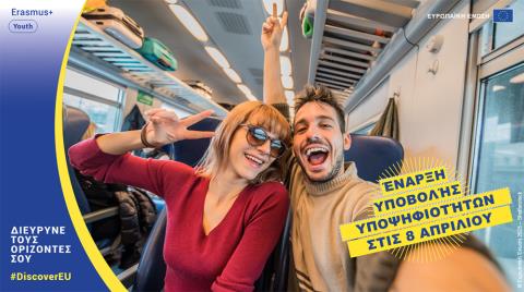 Ευρωπαϊκή Επιτροπή: 40.000 δωρεάν ταξιδιωτικά εισιτήρια DiscoverEU σε νέους και νέες