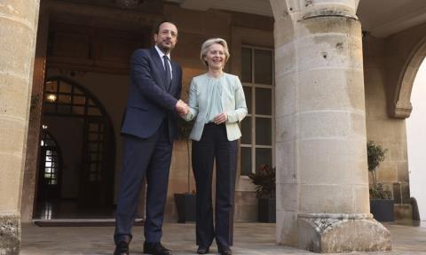 Εγκαινιάζουν το Περιφερειακό Κέντρο Πυρόσβεσης της ΕΕ στην Κύπρο Χριστοδουλίδης και Ούρσουλα