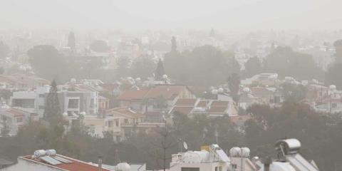 Σοβαρό επεισόδιο αφρικανικής σκόνης θα επηρεάσει την Κύπρο-Έκτακτο δελτίο από το τμήμα μετεωρολογίας