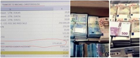 Νέα ανάρτηση Δρουσιώτη λίγο πριν παραδώσει στοιχεία στην Αστυνομία-Δημοσιεύει μεταφορά €275,000 και μετρητά σε βαλίτσα, «Σάντη 250.000 από Μιχάλη»