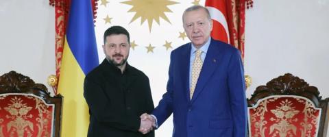 Ζελένσκι και Ερντογάν συζήτησαν για ασφάλεια και φυσικό αέριο-Έτοιμος για διαπραγματεύσεις στην Κωνσταντινούπολη ο Ουκρανός Πρόεδρος