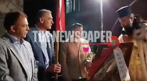 ΒΙΝΤΕΟ: «Δεν έχει κανένα Χριστός Ανέστη»-Ιερέας στη Μαγνησία διέκοψε την Ανάσταση για τις κροτίδες
